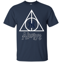 Load image into Gallery viewer, Deathly Hallows For New York Yankees And Harry Potter Fans T - Shirt For Men