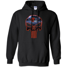 Load image into Gallery viewer, Cleveland Browns Football The Punisher Skull Hoodie Shirt