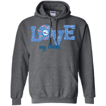 Load image into Gallery viewer, Glitter Love For Philadelphia 76ers Fans Hoodie Shirt