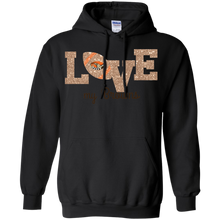 Load image into Gallery viewer, Glitter Love For Cleveland Browns Fans Hoodie Shirt