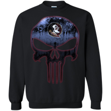 Load image into Gallery viewer, Florida State Seminoles Football The Punisher Skull Sweatshirt