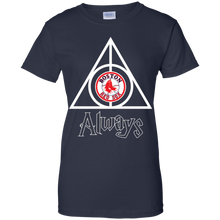 Load image into Gallery viewer, Deathly Hallows For Boston Red Sox And Harry Potter Fans T-Shirt For Women