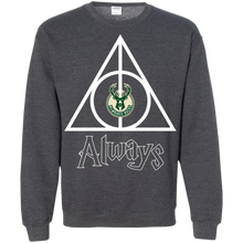 Load image into Gallery viewer, Deathly Hallows For Milwaukee Bucks And Harry Potter Fans Sweatshirt