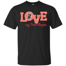 Load image into Gallery viewer, Glitter Love For Portland Trail Blazers Fans T - Shirt For Men