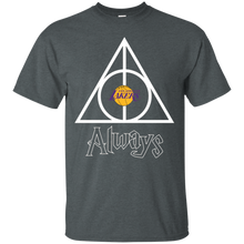 Load image into Gallery viewer, Deathly Hallows For Los Angeles Lakers And Harry Potter Fans T - Shirt For Men