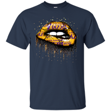 Load image into Gallery viewer, Sexy Los Angeles Lakers Lips For Basketball Lovers T - Shirt For Men