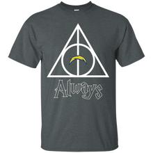 Load image into Gallery viewer, Deathly Hallows For Los Angeles Chargers And Harry Potter Fans T - Shirt For Men