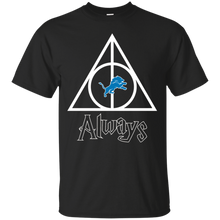 Load image into Gallery viewer, Deathly Hallows For Detroit Lions And Harry Potter Fans T - Shirt For Men