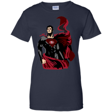 Load image into Gallery viewer, Superman San Francisco 49ers Shirt For Fans T-Shirt For Women