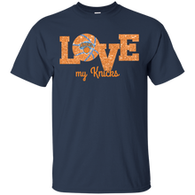 Load image into Gallery viewer, Glitter Love For New York Knicks Fans T - Shirt For Men