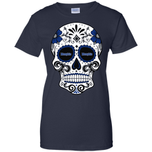 Load image into Gallery viewer, Memphis Tigers Sugar Skull T-Shirt For Women