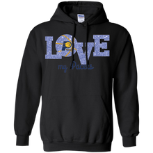 Load image into Gallery viewer, Glitter Love For Indiana Pacers Fans Hoodie Shirt