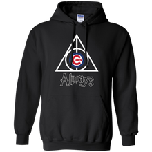 Load image into Gallery viewer, Deathly Hallows For Chicago Cubs And Harry Potter Fans Hoodie Shirt