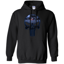 Load image into Gallery viewer, Columbus Blue Jackets Hockey The Punisher Skull Hoodie Shirt
