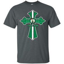 Load image into Gallery viewer, Cross Shirt For Jesus And Boston Celtics Fans T - Shirt For Men