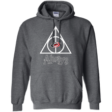 Load image into Gallery viewer, Deathly Hallows For Carolina Hurricanes And Harry Potter Fans Hoodie Shirt