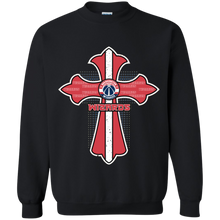Load image into Gallery viewer, Cross Shirt For Jesus And Washington Wizards Fans Sweatshirt