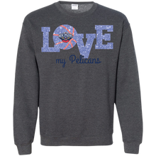 Load image into Gallery viewer, Glitter Love For New Orleans Pelicans Fans Sweatshirt