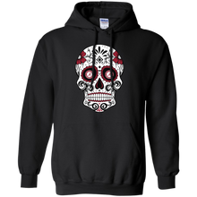 Load image into Gallery viewer, Alabama Crimson Sugar Skull Hoodie Shirt