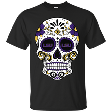 Load image into Gallery viewer, Lsu Tigers Sugar Skull T - Shirt For Men