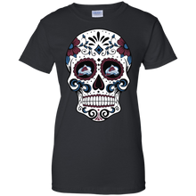Load image into Gallery viewer, Colorado Avalanche Sugar Skull T-Shirt For Women