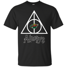 Load image into Gallery viewer, Deathly Hallows For Minnesota Wild And Harry Potter Fans T - Shirt For Men