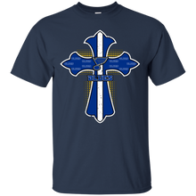 Load image into Gallery viewer, Cross Shirt For Jesus And St. Louis Blues Fans T - Shirt For Men