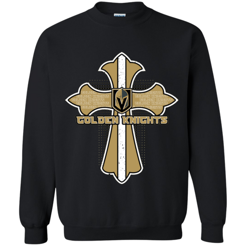 Cross Shirt For Jesus And Vegas Golden Knights Fans Sweatshirt