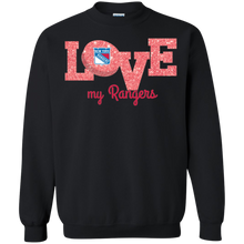 Load image into Gallery viewer, Glitter Love For New York Rangers Fans Sweatshirt