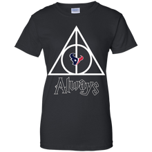 Load image into Gallery viewer, Deathly Hallows For Houston Texans And Harry Potter Fans T-Shirt For Women