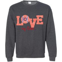 Load image into Gallery viewer, Glitter Love For Chicago Cubs Fans Sweatshirt