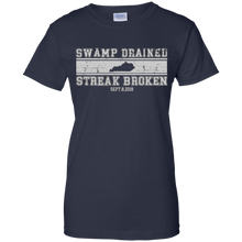 Load image into Gallery viewer, Swamp Drained Streak Broken T-Shirt For Women