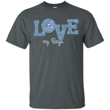 Load image into Gallery viewer, Glitter Love For Tampa Bay Rays Fans T - Shirt For Men