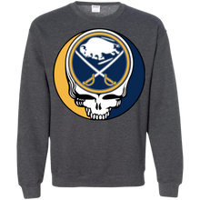 Load image into Gallery viewer, Buffalo Sabres Hockey Grateful Dead Steal Your Face Sweatshirt
