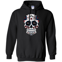 Load image into Gallery viewer, New England Patriots Sugar Skull Hoodie Shirt