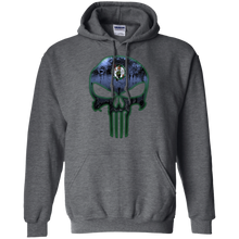 Load image into Gallery viewer, Boston Celtics Basketball The Punisher Skull Hoodie Shirt