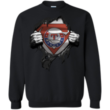 Load image into Gallery viewer, Shirt For Texas Rangers And Superman Fans Sweatshirt