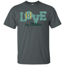 Load image into Gallery viewer, Glitter Love For Oakland Athletics Fans T - Shirt For Men