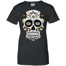 Load image into Gallery viewer, Green Bay Packers Sugar Skull T-Shirt For Women