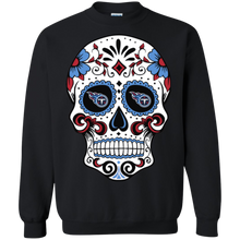 Load image into Gallery viewer, Tennessee Titans Sugar Skull Sweatshirt