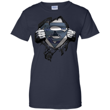 Load image into Gallery viewer, Shirt For Vancouver Canucks And Superman Fans T-Shirt For Women