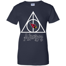 Load image into Gallery viewer, Deathly Hallows For Arizona Cardinals And Harry Potter Fans T-Shirt For Women