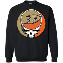 Load image into Gallery viewer, Anaheim Ducks Hockey Grateful Dead Steal Your Face Sweatshirt