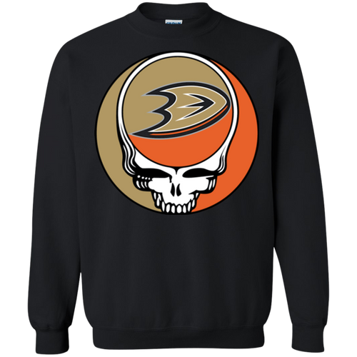 Anaheim Ducks Hockey Grateful Dead Steal Your Face Sweatshirt