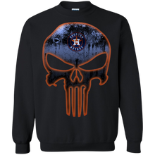 Load image into Gallery viewer, Houston Astros Baseball The Punisher Skull Sweatshirt