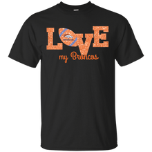 Load image into Gallery viewer, Glitter Love For Denver Broncos Fans T - Shirt For Men