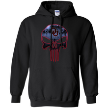Load image into Gallery viewer, Oklahoma Sooners Football The Punisher Skull Hoodie Shirt