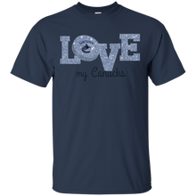 Load image into Gallery viewer, Glitter Love For Vancouver Canucks Fans T - Shirt For Men