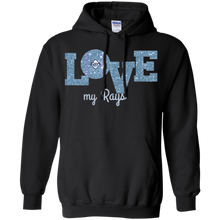 Load image into Gallery viewer, Glitter Love For Tampa Bay Rays Fans Hoodie Shirt