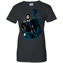 Load image into Gallery viewer, Superman Carolina Panthers Shirt For Fans T-Shirt For Women